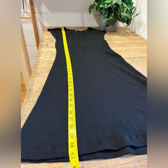 BANANA REPUBLIC little dress 55% black wool size 4 - Picture 5 of 9